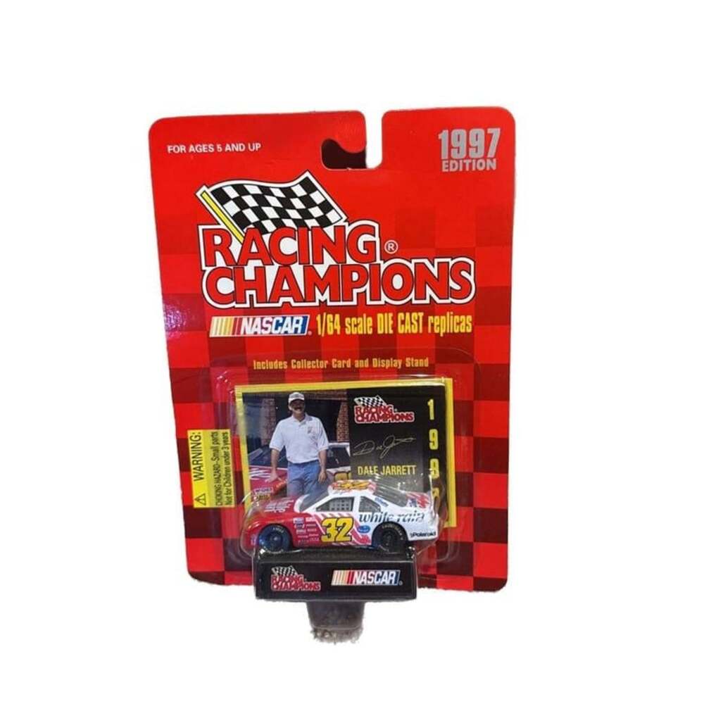 1997 Racing Champions Dale Jarrett #32 White Rain 1:64 NASCAR Diecast Car